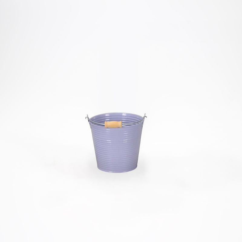 Balde Zinco - 13cm Lil&aacute;s